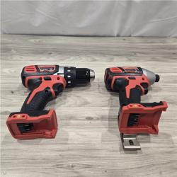 AS-IS Milwaukee 18V Cordless 2-Tool Drill/Driver and Impact Driver Kit