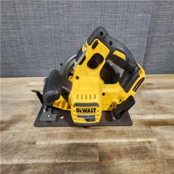 HOUSTON LOCATION - AS-IS DeWALT Flexvolt Max 7-1/4  60V Brushless Circular Saw DCS578B (Bare Tool)