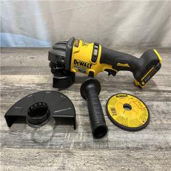 AS-IS DEWALT FLEXVOLT 60V MAX Cordless Brushless 4.5 in. to 6 in. Small Angle Grinder with Kickback Brake (Tool Only)