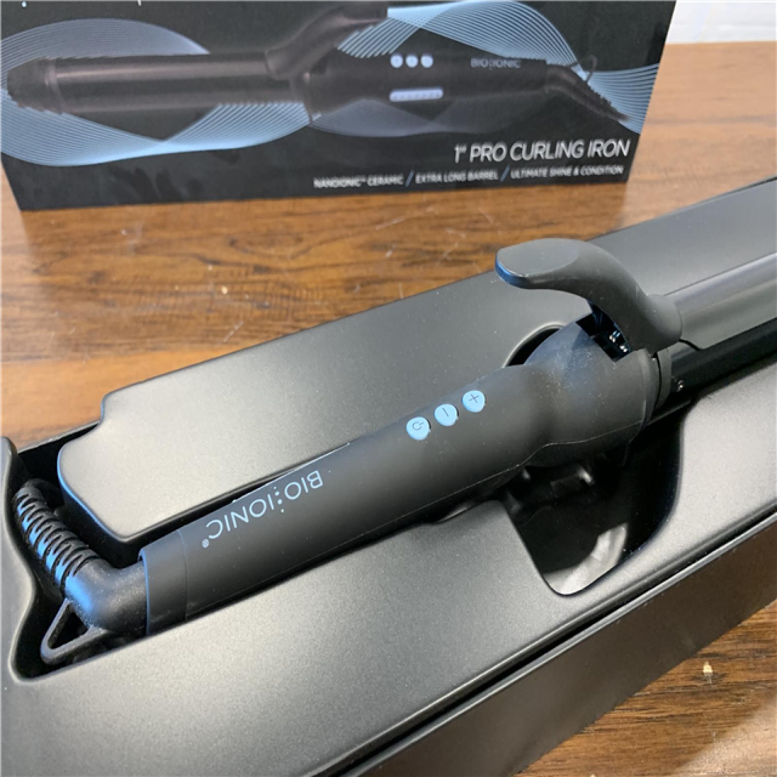 AS-IS Bio Ionic LONG BARREL STYLER CURLING IRON 1