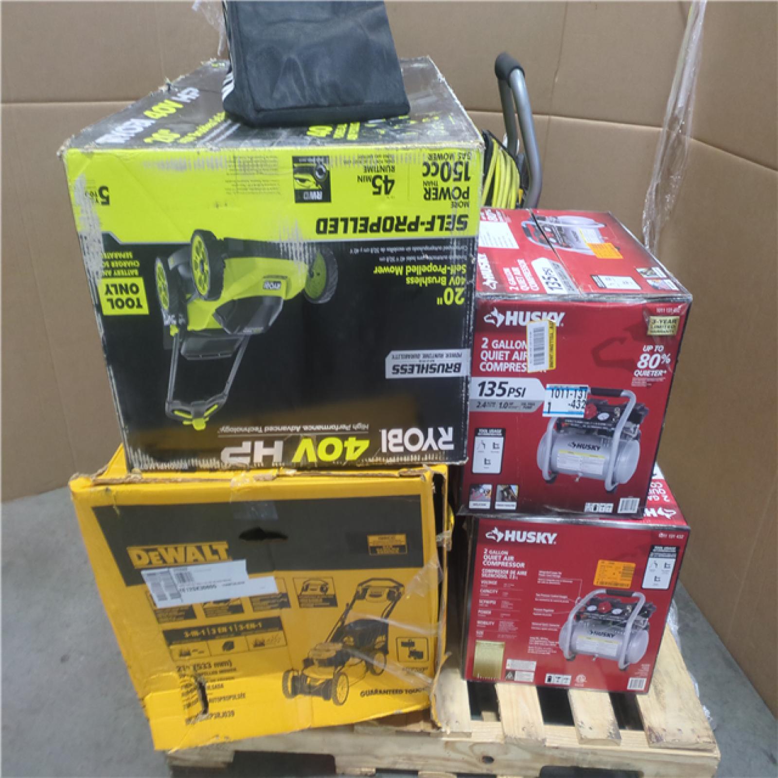 CALIFORNIA AS-IS OUTDOOR POWER EQUIPMENT