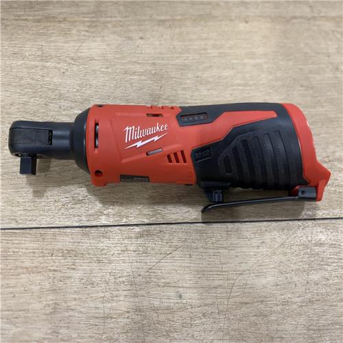 AS-IS Milwaukee 12V Lithium-Ion Cordless 3/8 in. Ratchet (Tool-Only)