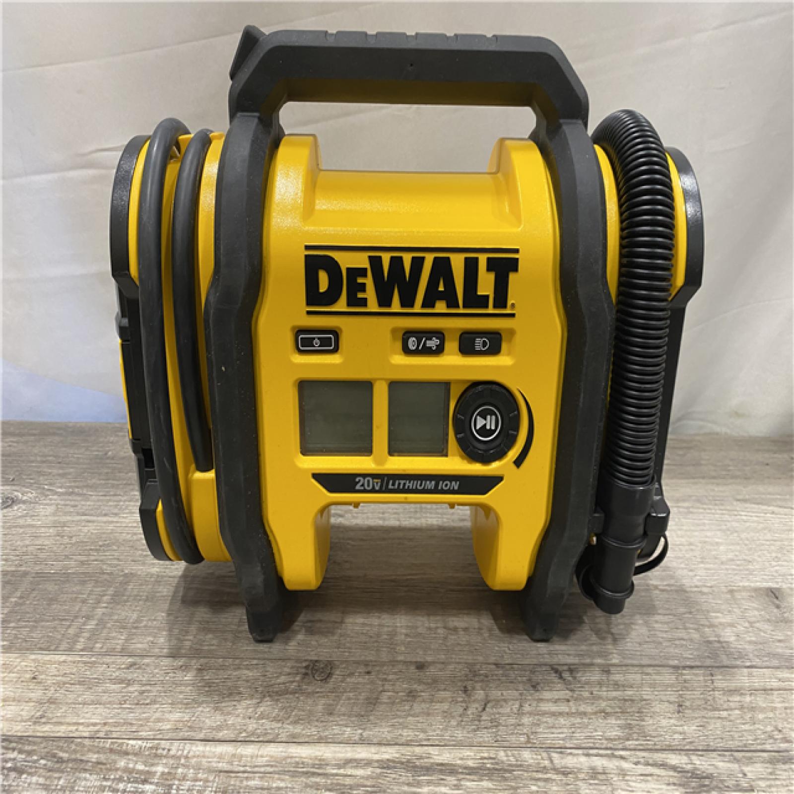 AS-IS DEWALT 20V MAX Cordless Electric Portable Inflator (Tool Only)