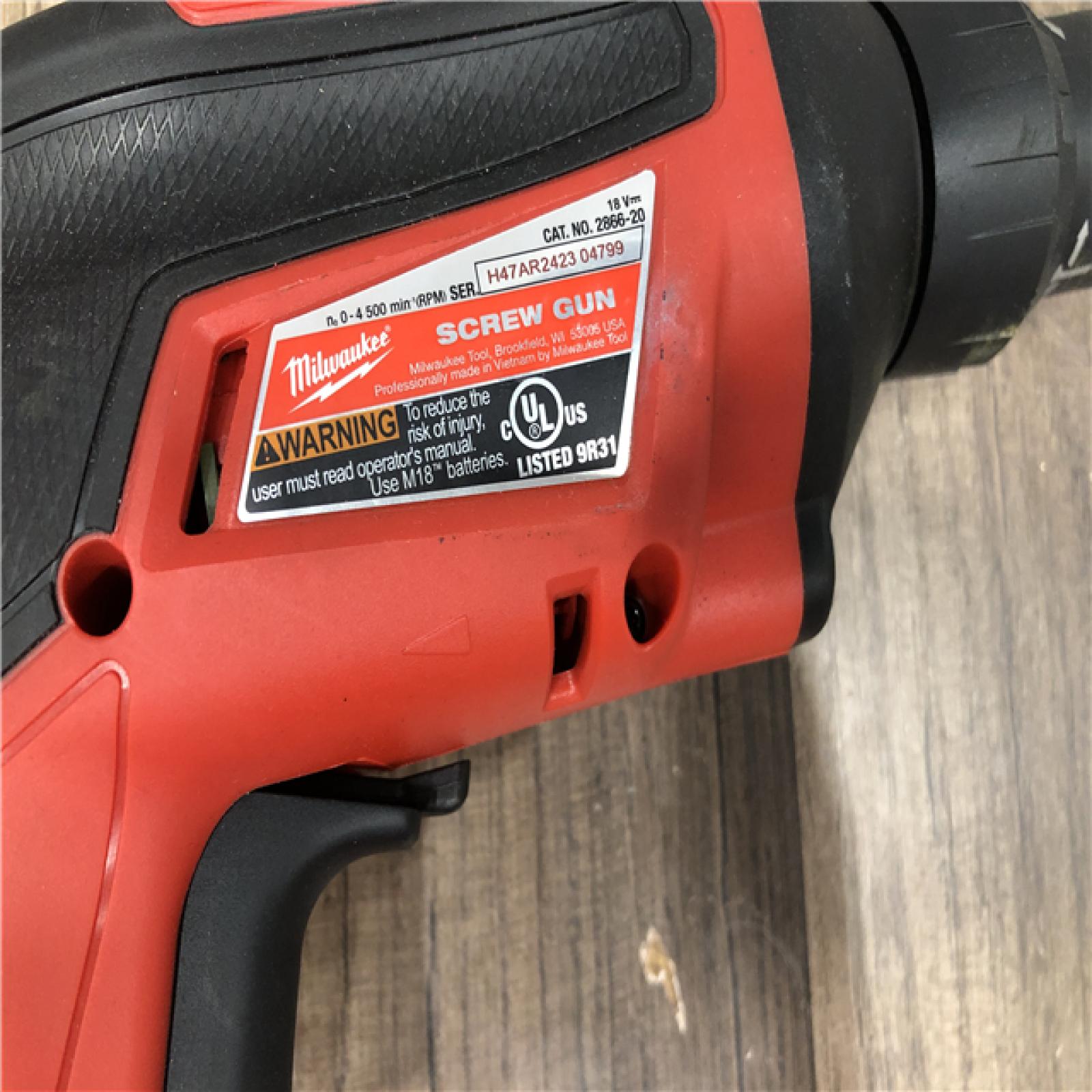 AS-IS Milwaukee FUEL 18V Lithium-Ion Brushless Cordless Drywall Screw Gun (Tool-Only)