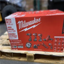 NEW! - Milwaukee M18 18V Cordless Power Tool Combo Kit, 8-Tool Set
