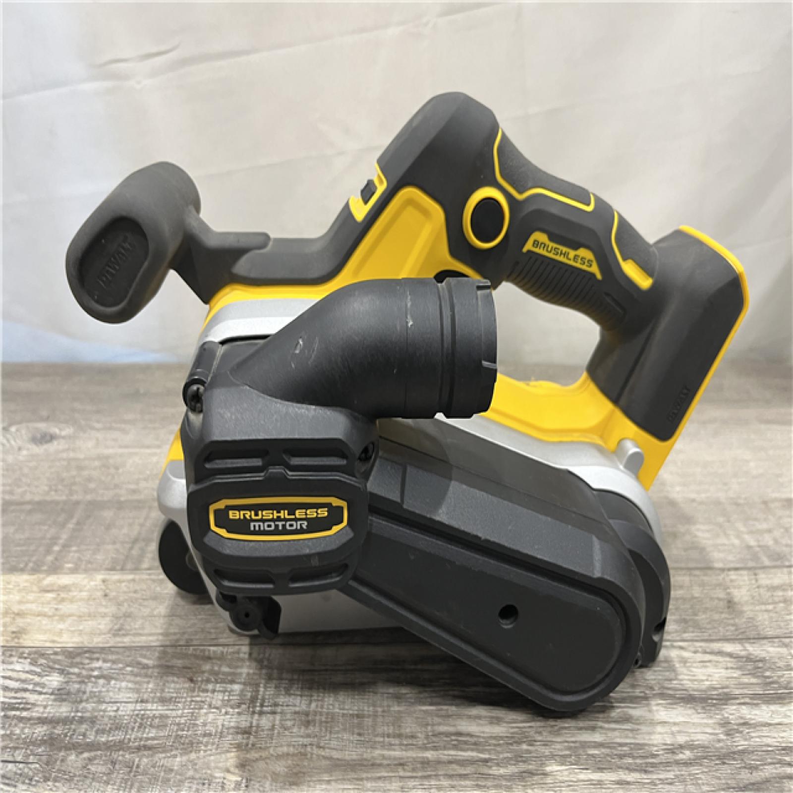 AS-IS DEWALT 20V MAX* XR Brushless Cordless Belt Sander (Tool-Only)