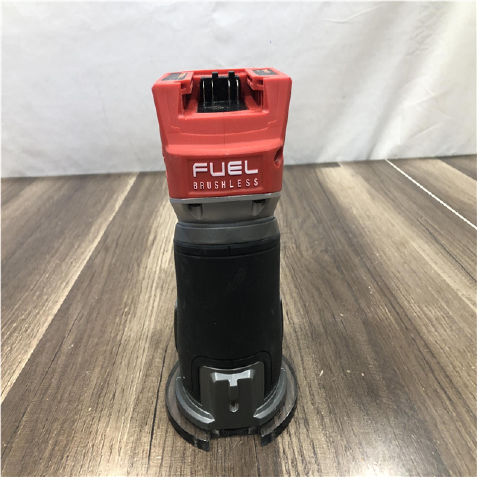 AS-IS Milwaukee FUEL 18V Lithium-Ion Brushless Cordless Compact Router (Tool-Only)