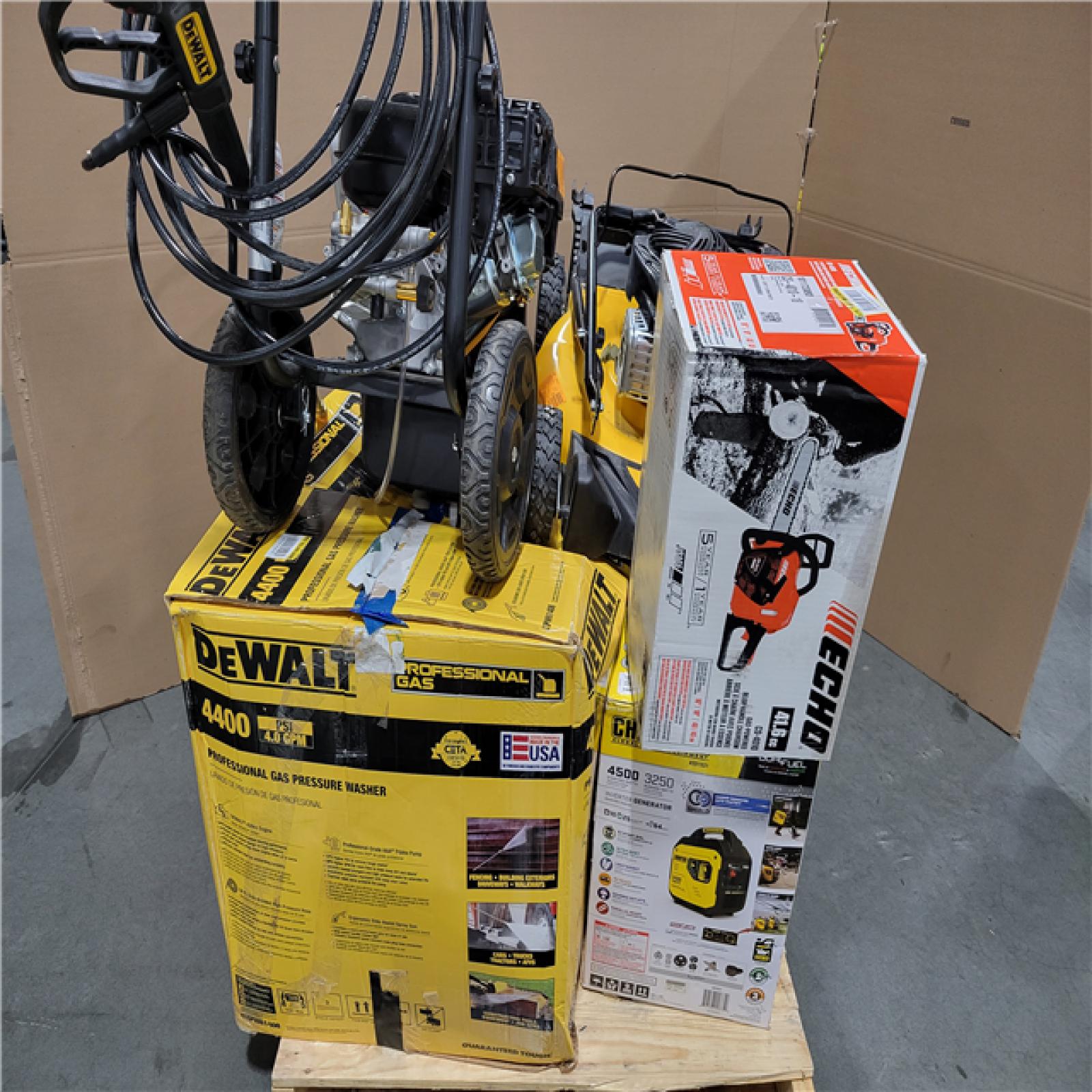 CALIFORNIA AS-IS OUTDOOR POWER EQUIPMENT
