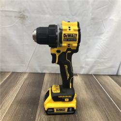 AS-IS DEWALT Atomic 20V Lithium-Ion Cordless Compact 1/2 in. Drill/Driver Kit