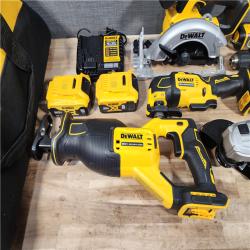 HOUSTON LOCATION - AS-IS DEWALT 20V Lithium-Ion Cordless 8-Tool Combo Kit