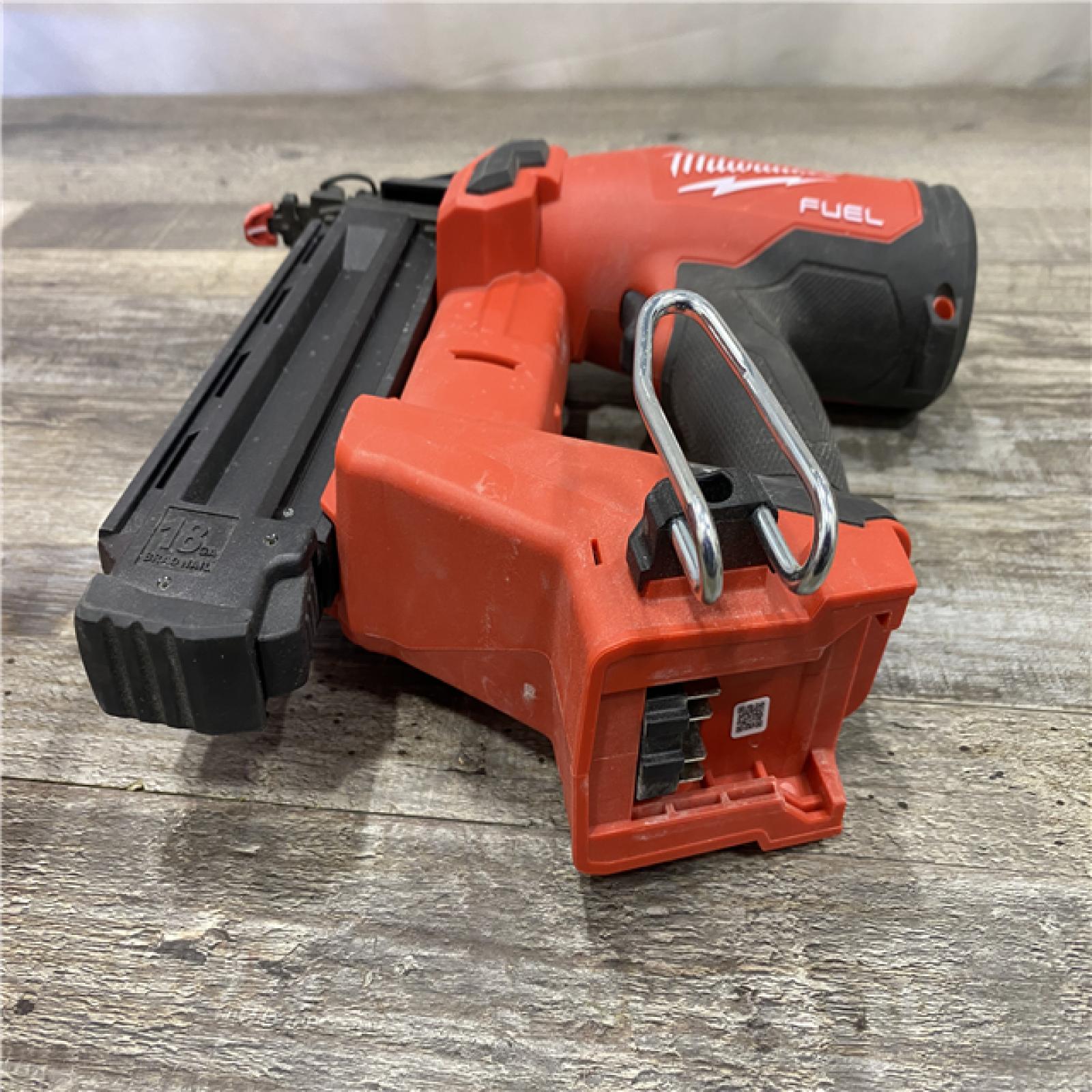 AS-IS Milwaukee  FUEL 18-Volt Lithium-Ion Brushless Cordless Gen II 18-Gauge Brad Nailer (Tool-Only)