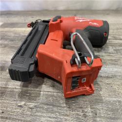 AS-IS Milwaukee  FUEL 18-Volt Lithium-Ion Brushless Cordless Gen II 18-Gauge Brad Nailer (Tool-Only)