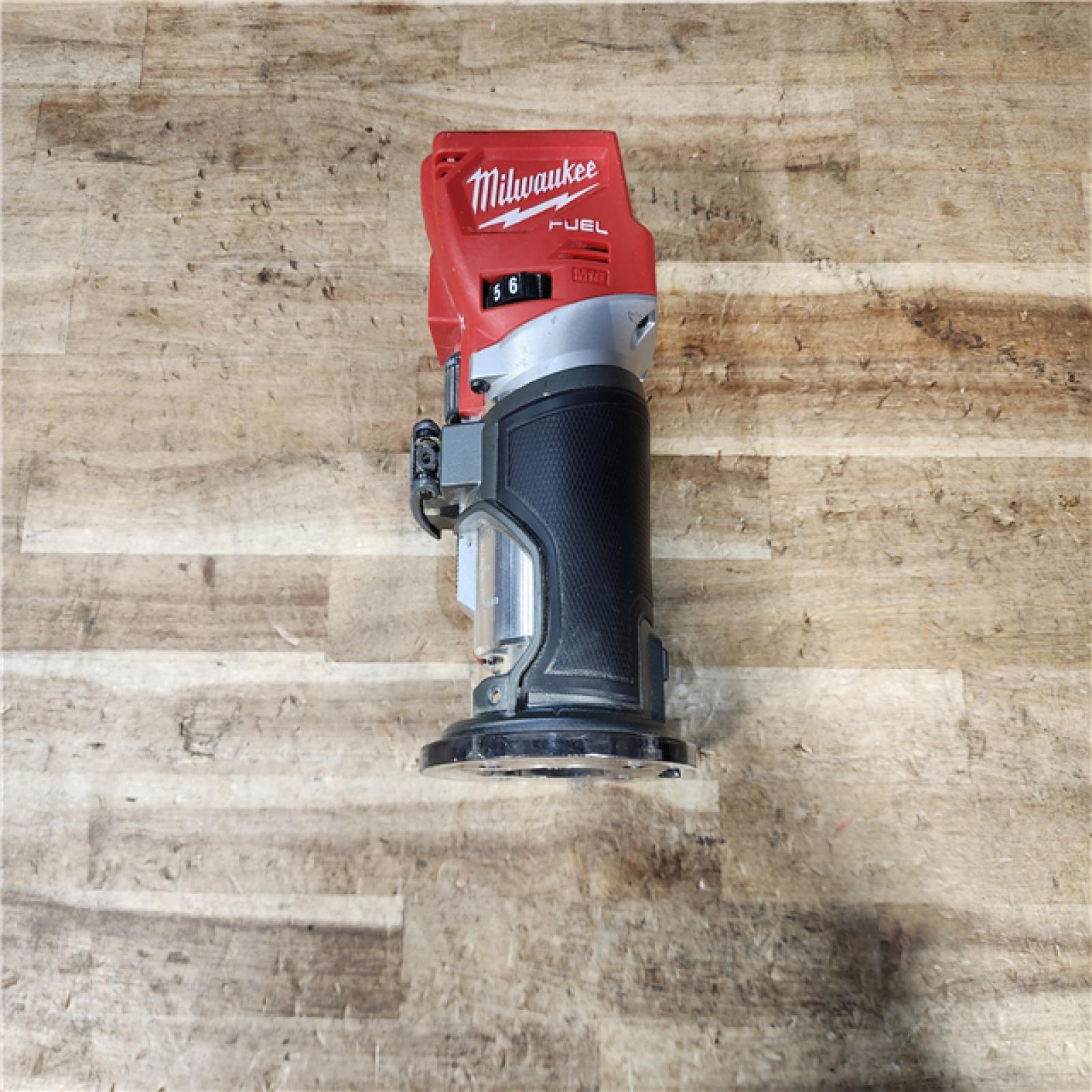HOUSTON LOCATION - AS - IS Milwaukee FUEL 18V Lithium-Ion Brushless Cordless Compact Router (Tool-Only)