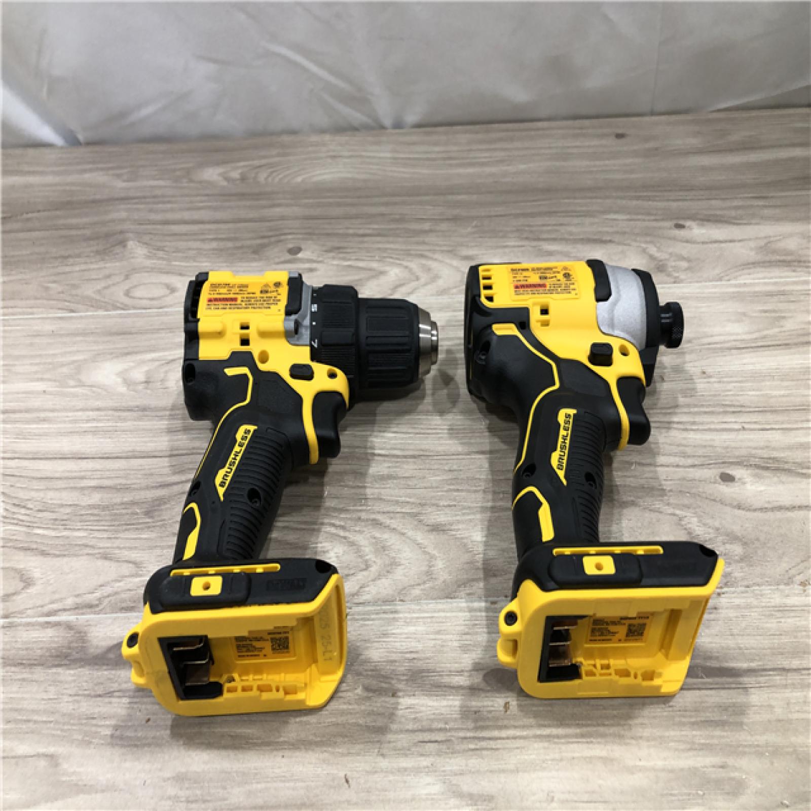 AS-IS DEWALT ATOMIC 20-Volt MAX Lithium-Ion Cordless Combo Kit