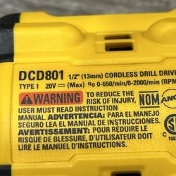 AS-IS DEWALT 20V XR Lithium-Ion Cordless Brushless 1/2 in. Drill/Driver Kit