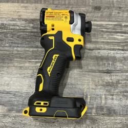 AS-IS DEWALT ATOMIC 20V MAX Lithium-Ion Cordless 1/4 in. Brushless Impact Driver Kit