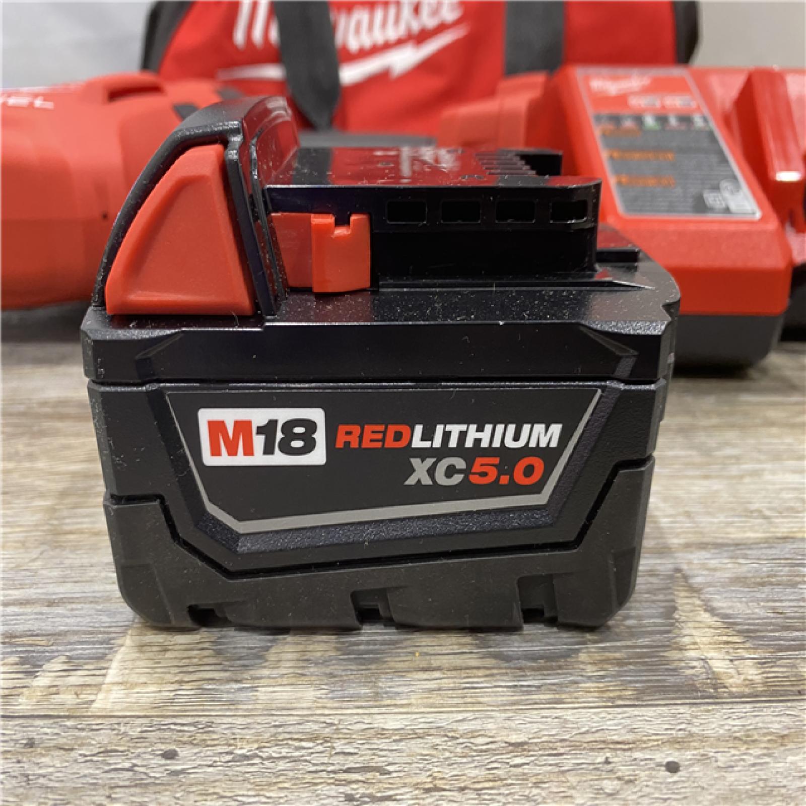 AS-IS Milwaukee FUEL 18V Lithium-Ion Brushless Cordless HACKZALL Reciprocating Saw Kit