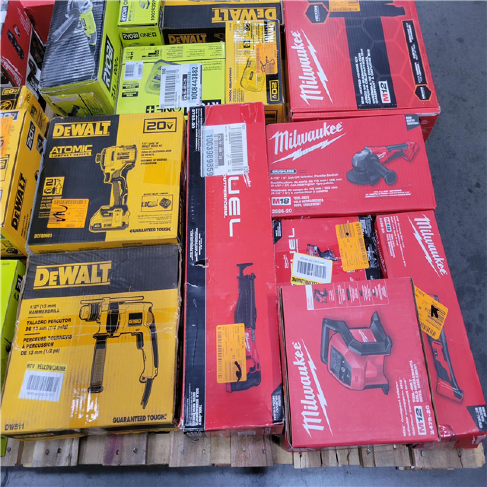 CALIFORNIA AS-IS TOOL PALLET