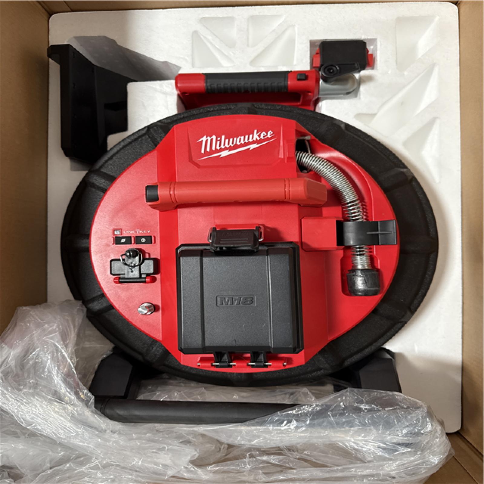 California AS-IS Milwaukee 120' Mid-Stiff Modular Inspection System includes (2) Batteries; Appears in Excellent Condition