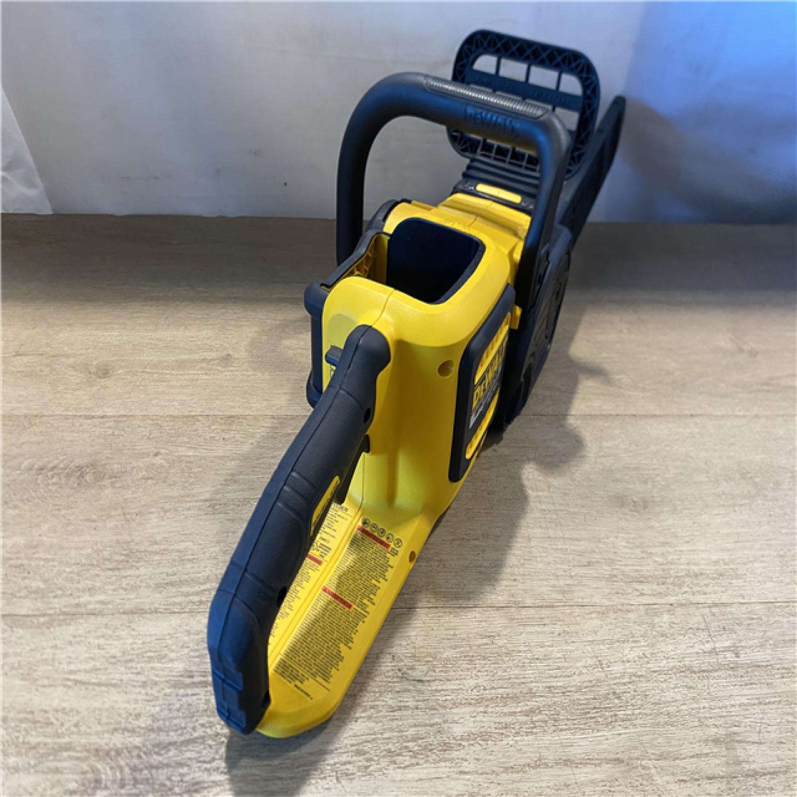 AS-IS DEWALT FLEXVOLT 60V MAX 16in. Brushless Cordless Chainsaw (Tool Only)