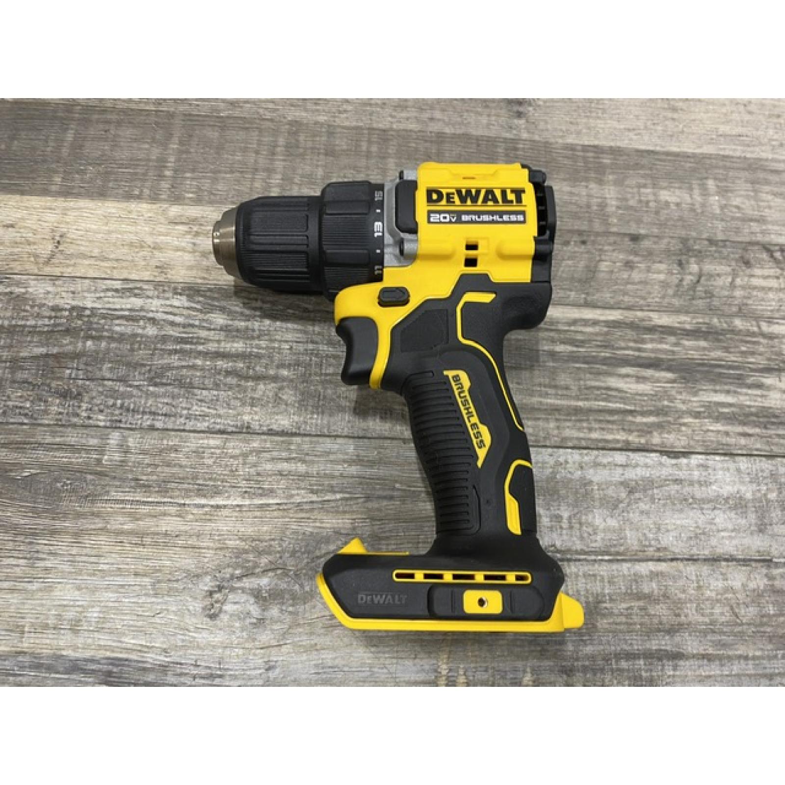AS-IS DEWALT Atomic 20V Lithium-Ion Cordless Compact 1/2 in. Drill/Driver Kit
