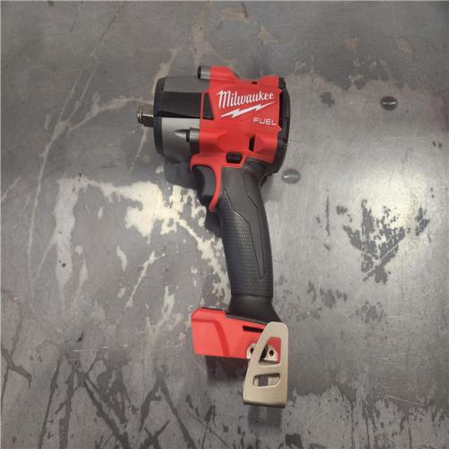 AS-IS- Milwaukee M18 18V Fuel 1/2 Mid-Torque Impact Wrench Cordless Lithium-Ion Brushless (Tool-Only)