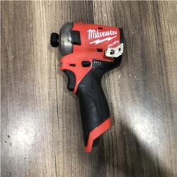 AS-IS Milwaukee FUEL SURGE 12V Lithium-Ion Brushless Cordless 1/4 in. Hex Impact Driver Compact Kit