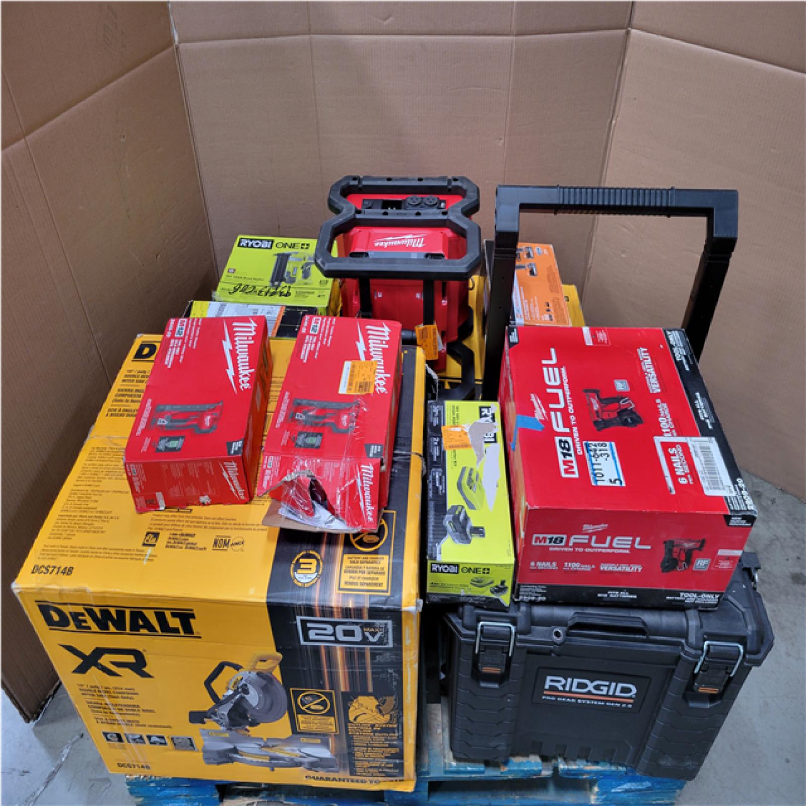 CALIFORNIA AS-IS TOOL PALLET