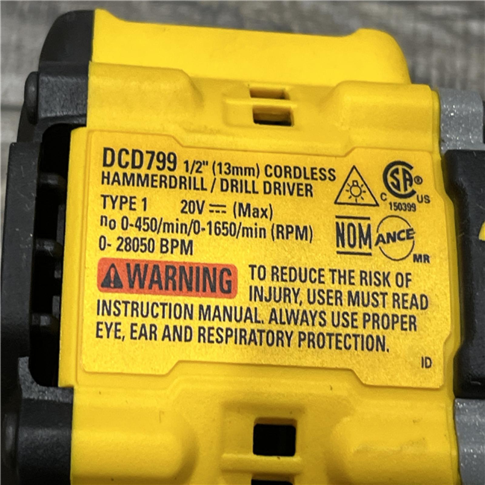 AS-IS DEWALT ATOMIC 20V MAX Lithium-Ion Cordless 2-Tool Combo Kit