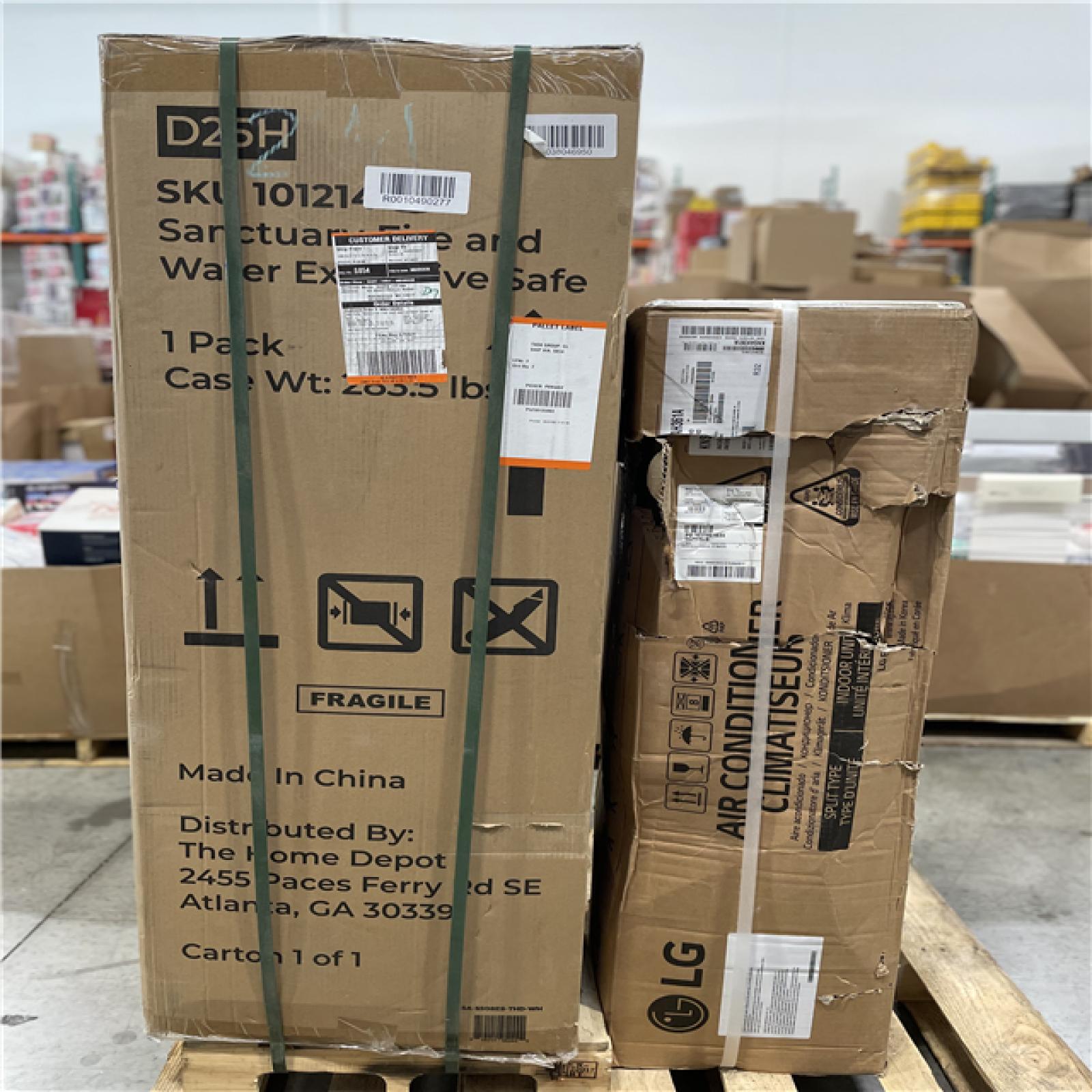 DALLAS LOCATION- AS-IS- HOME IMPROVEMENT PALLET