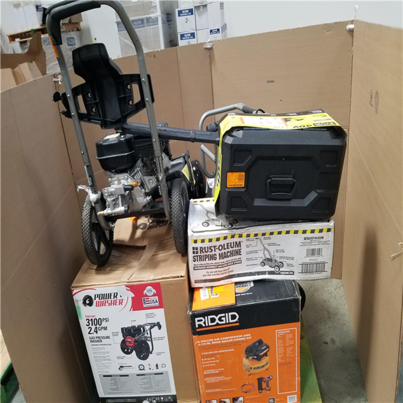 CALIFORNIA AS-IS OUTDOOR POWER EQUIPMENT