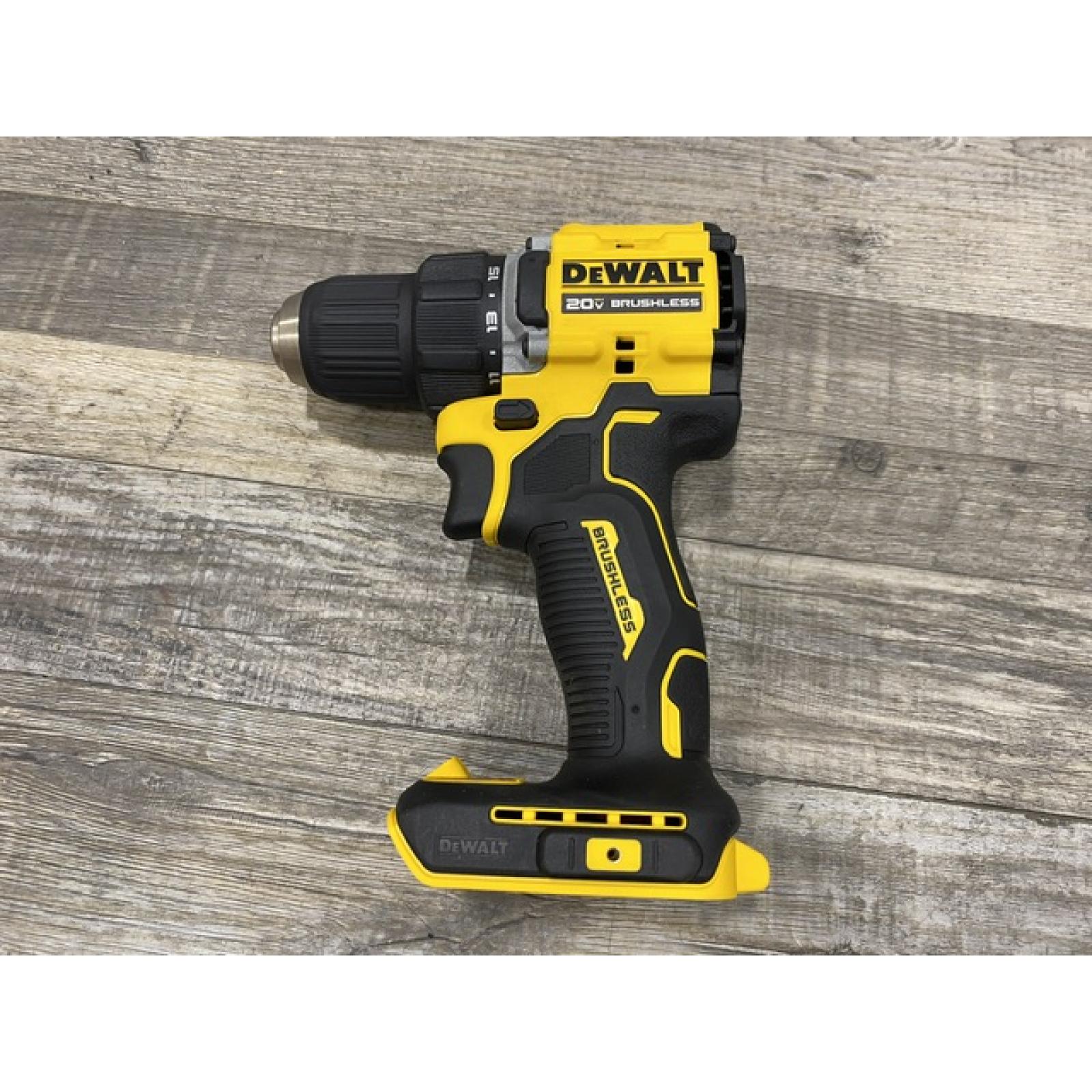 AS-IS DEWALT Atomic 20V Lithium-Ion Cordless Compact 1/2 in. Drill/Driver Kit