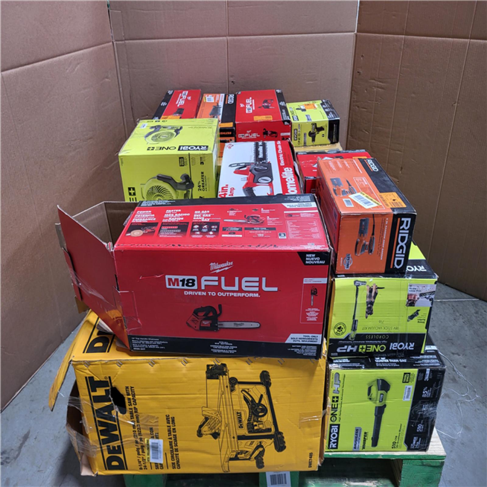 CALIFORNIA AS-IS TOOL PALLET