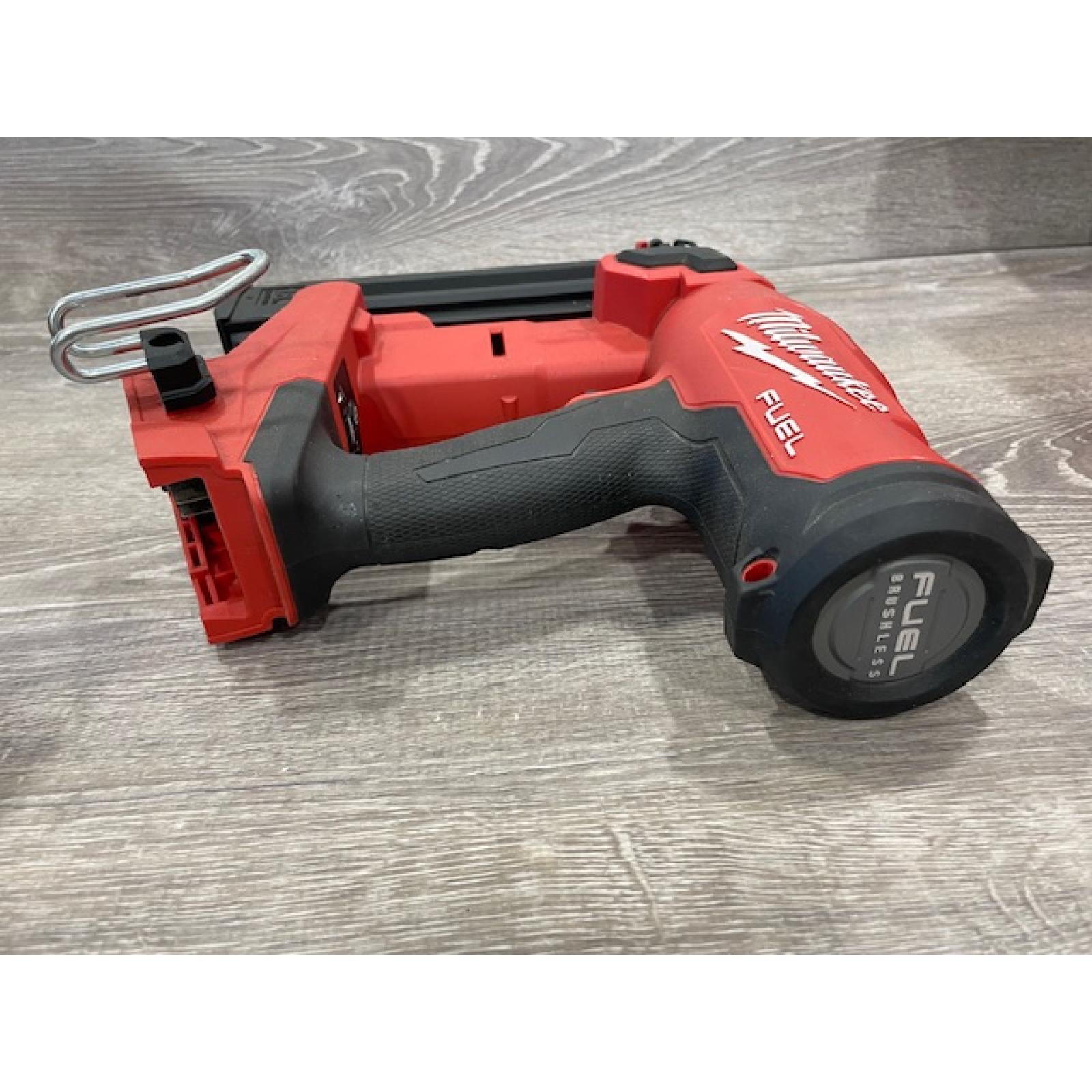 AS-IS Milwaukee FUEL 18-Volt Lithium-Ion Brushless Cordless Gen II 18-Gauge Brad Nailer (Tool-Only)