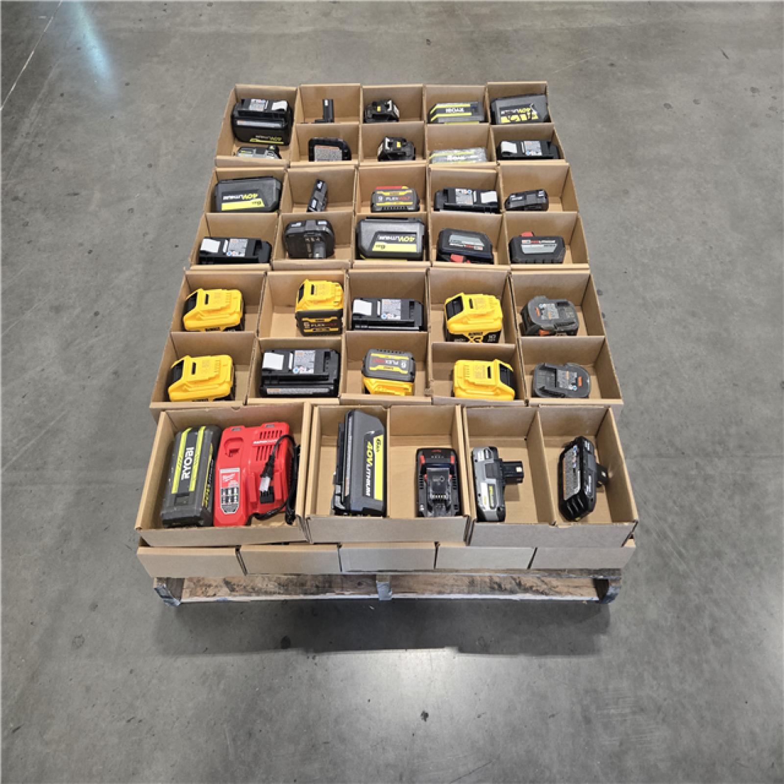 DALLAS LOCATION- AS-IS BATTERY PALLET