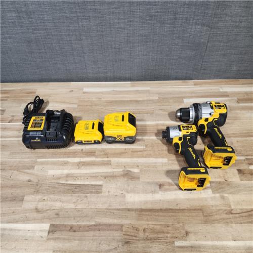 HOUSTON LOCATION - AS-IS DEWALT 2 TOOL COMBO KIT W/ (2) BATTERY & CHARGER