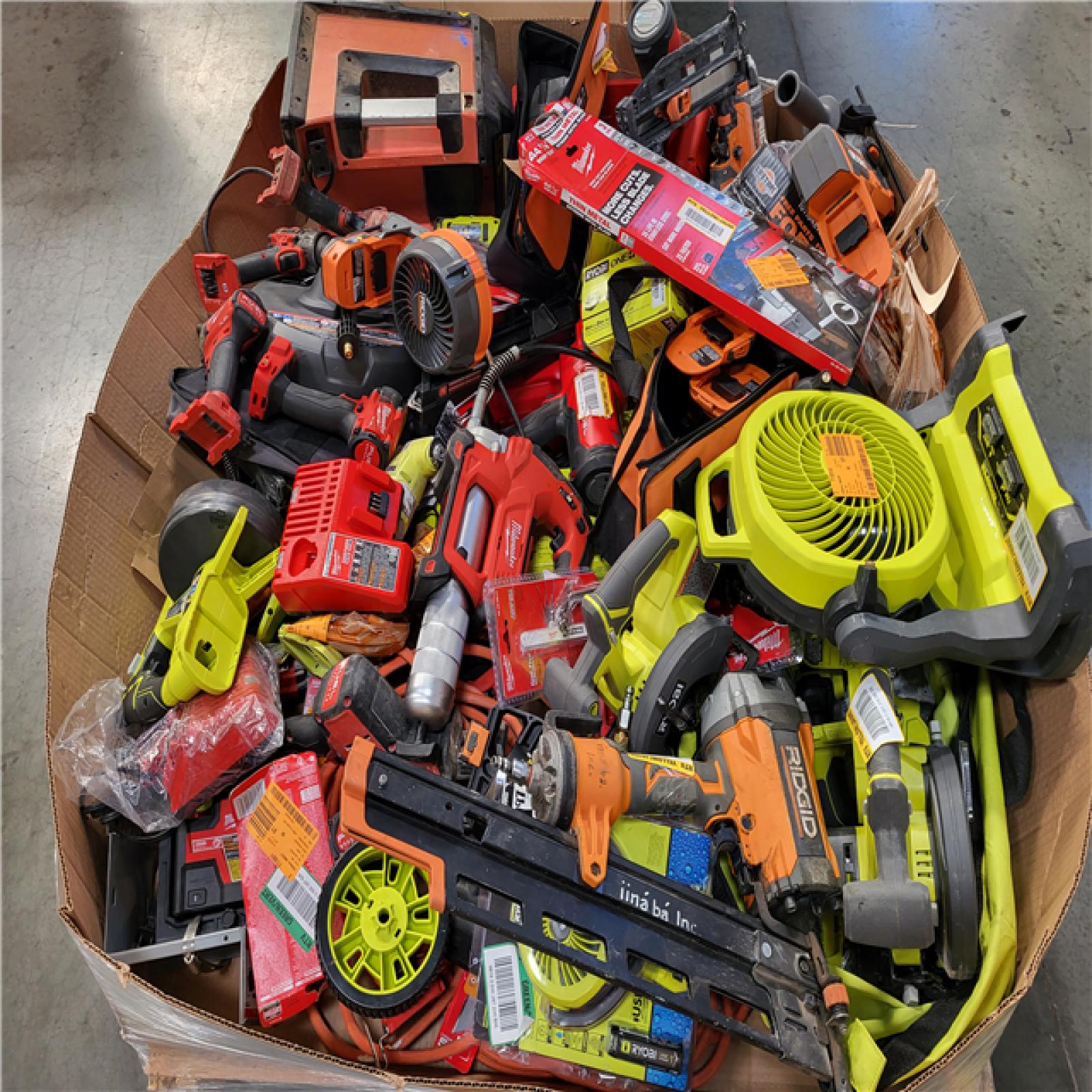 CALIFORNIA AS-IS TOOL PALLET