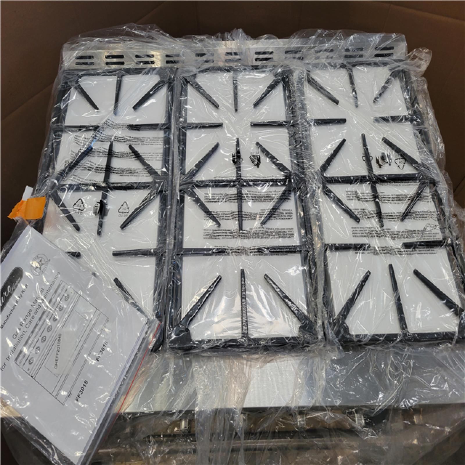 California AS-IS Duro Kitchen 36 Stainless Steel Gas Range Model FF3618; Appears in Excellent Condition