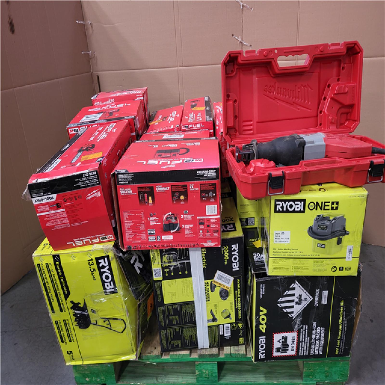 CALIFORNIA AS-IS TOOL PALLET