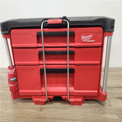 Phoenix Location Milwaukee PACKOUT 22 in. Modular 3-Drawer Multi Drawer Tool Box with Metal Reinforced Corners and 50 lbs. Capacity