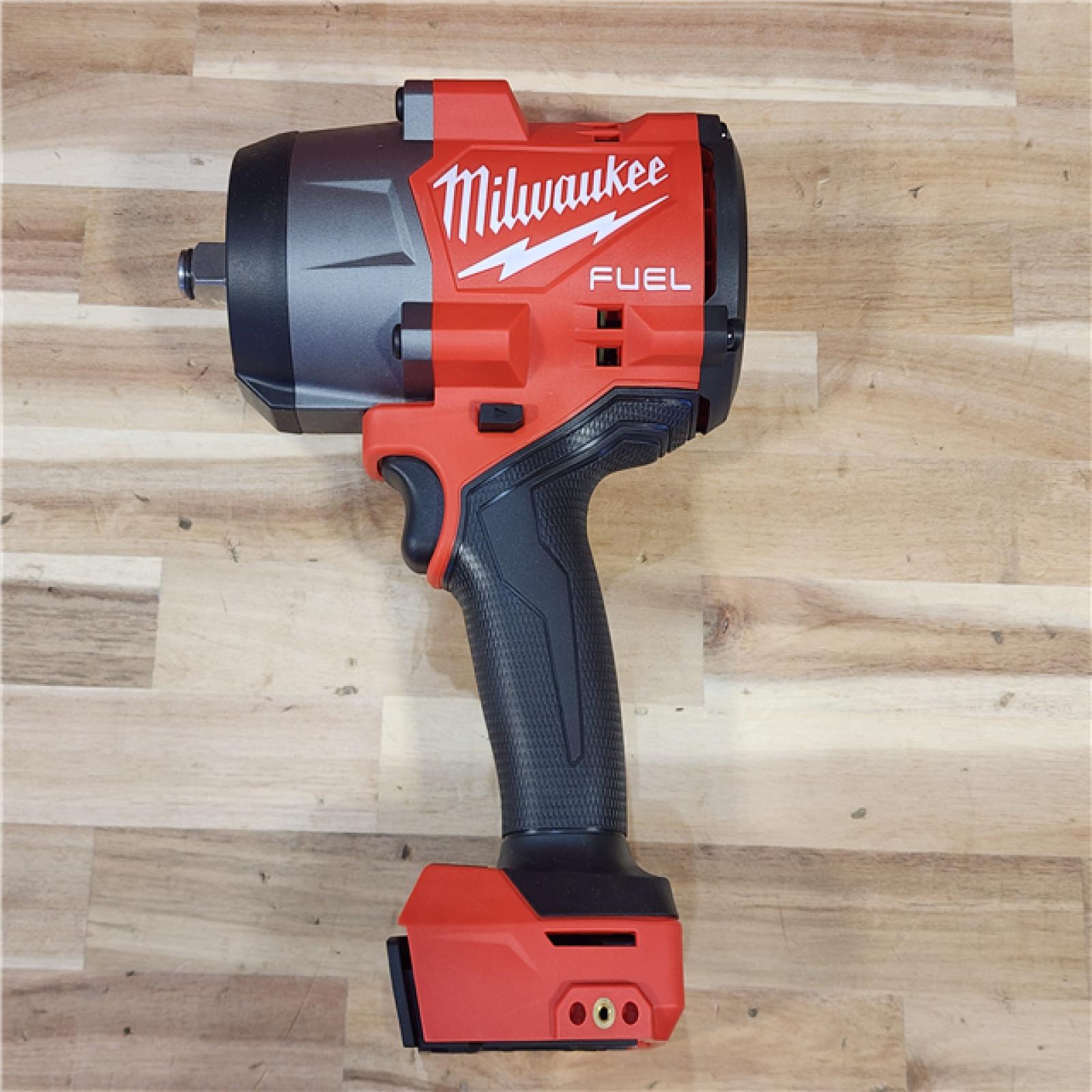 HOUSTON LOCATION - AS-IS (APPEARS LIKE NEW) Milwaukee  FUEL 18V Lithium-Ion Brushless Cordless 1/2 in. Impact Wrench with Friction Ring (Tool-Only)