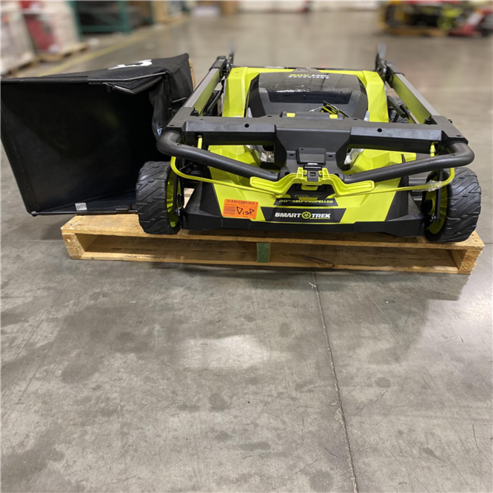 Dallas Location - As-Is RYOBI 80V HP 30 in.Lawn Mower with Battery and Charger