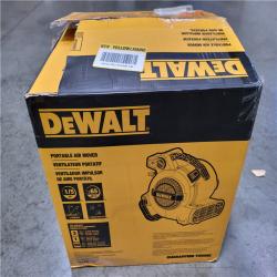 CALIFORNIA AS-IS LIKE NEW DEWALT PORTABLE AIR MOVER