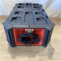 AS-IS Milwaukee Lithium-Ion Cordless PACKOUT Radio/Speaker with Built-In Charger