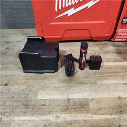 HOUSTON LOCATION - AS-IS Milwaukee-3522-21 Green Beam Laser Cross Line Plumb Point Rechargeable USB Kit