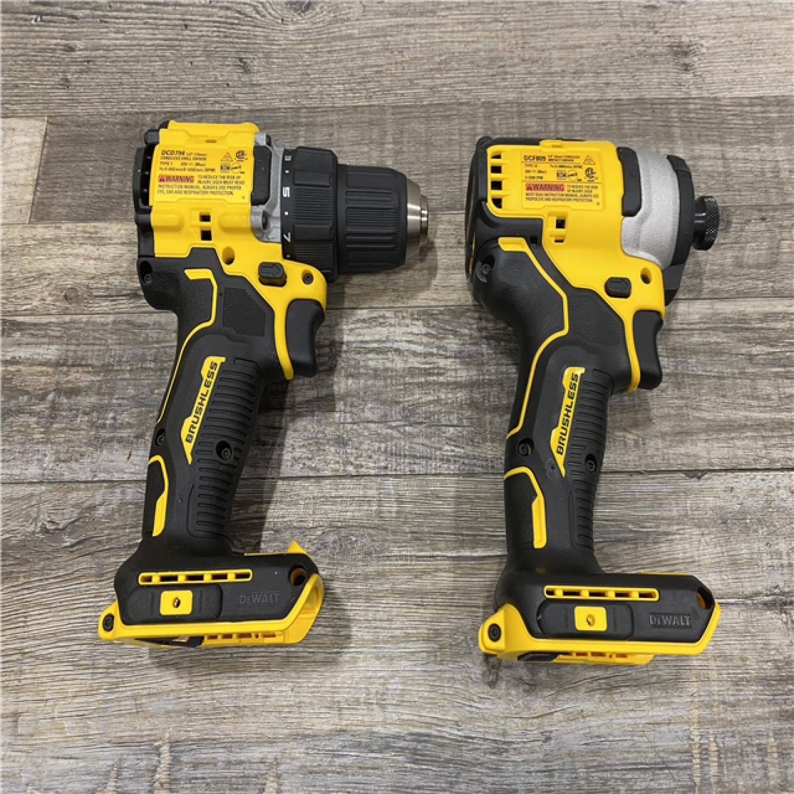 AS-IS DEWALT ATOMIC 20-Volt MAX Lithium-Ion Cordless Combo Kit