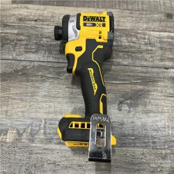 AS-IS DEWALT 20V MAX XR Lithium-Ion Brushless Cordless 3-Speed High Torque 1/4 in. Impact Driver Kit