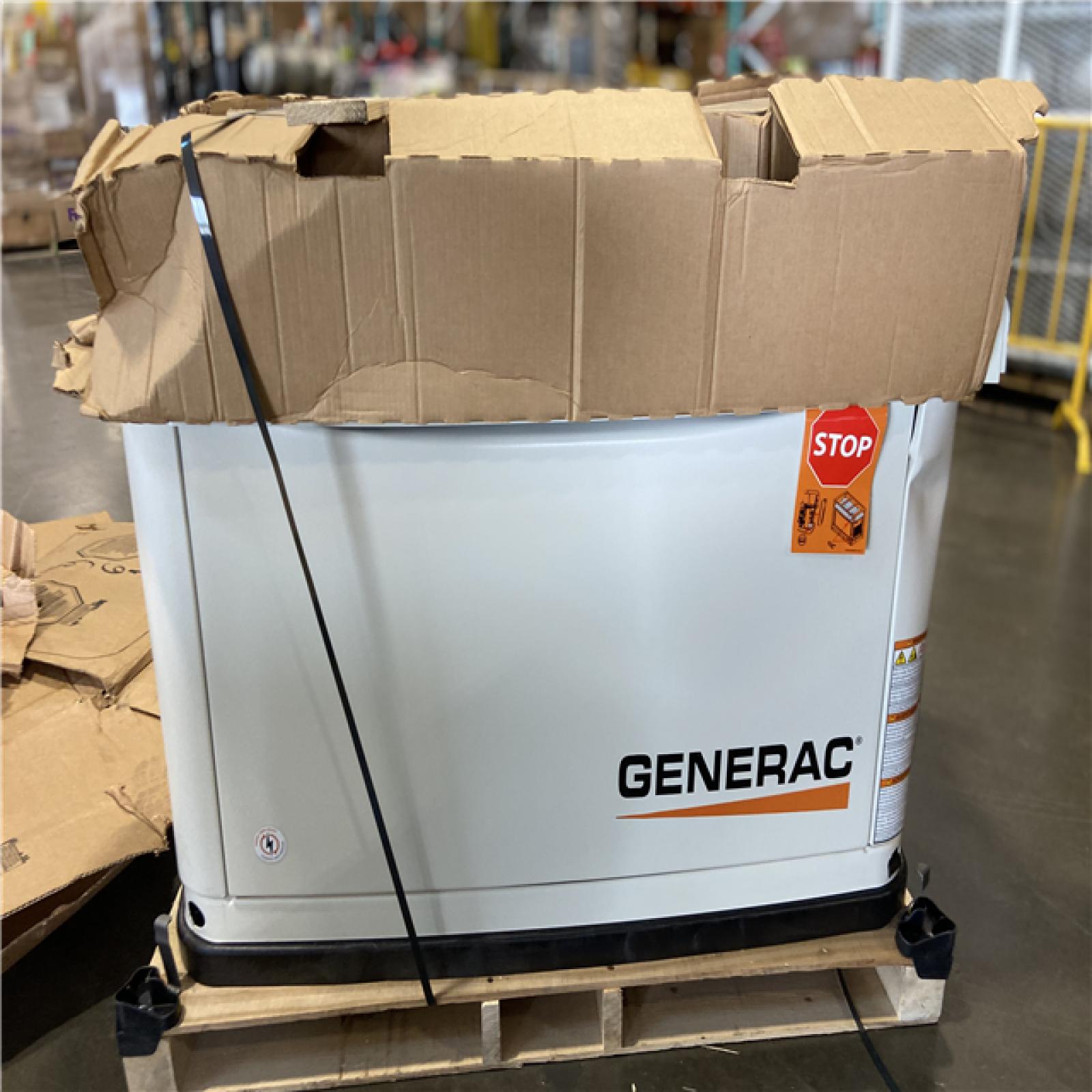 DALLAS LOCATION - Generac 26,000 Watt - Dual Fuel Air- Cooled Whole House Home Standby Generator, Smart Home Monitoring & 200-AMP Transfer Switch