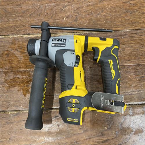 AS-IS Dewalt DCH172B MAX Atomic 20V 5/8 Inch Brushless Cordless SDS Plus Rotary Hammer (Tool Only)