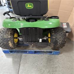 California AS-IS John Deere S100 Riding Mower
